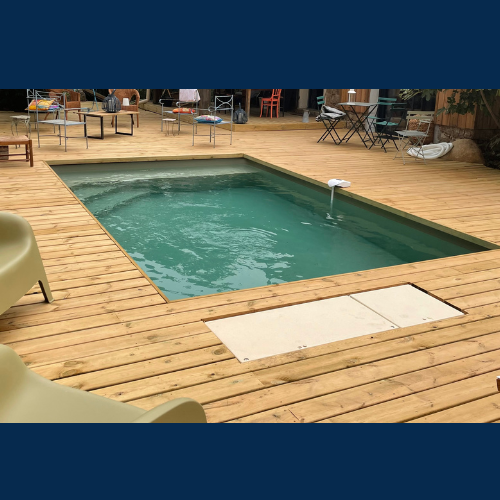 desjoyaux ajaccio piscine corse construction renovation liner membrane armee projet